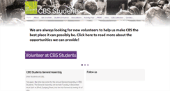Desktop Screenshot of cbsstudents.dk